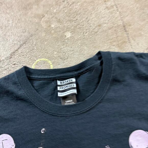 Black Broken Promises Graphic T-Shirt - Picture 6 of 8